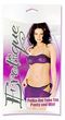 Erotique Polka-Dot Tube Top, Panty and Mini