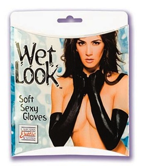 Wet Look Lingerie Soft Sexy Gloves