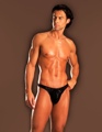 Panne Print Thong Black O/S