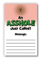 Asshole Note Pad