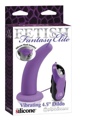 Fetish Fantasy Elite Vibrator 4.5&Quot; Dildo Purple