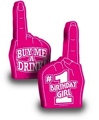 Foam Finger #1 Birthday Girl