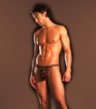 Velvet Print Posing Strap O/S