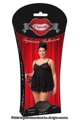 Mesh Baby Doll Black/Silver Os/Xl
