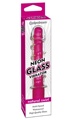 Neon Glass Vibrator Pink