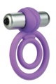 Lamour Silicone Dual Vibro Ring Purple