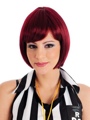 Bliss Chin Length Bob Dark Brown Wig