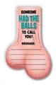 Had The Balls Note Pad