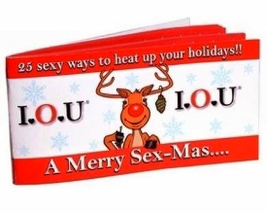 Iou Coupon Book Merry Sex-Mas