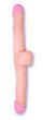 Double Dildo With Balls 14 Inch
