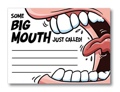 Big Mouth Note Pad