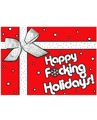 Happy F*N Holidays Candy Box