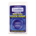 Titanmen Metal Cock Ring Blue 1.75&Quot;