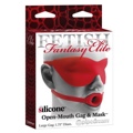 Fetish Fantasy Elite Large Open Gag And Mask Red