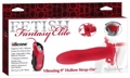 Fetish Fantasy Elite Vib Hollow Strap On Red