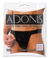 Adonis Mens Wet Look Zipper Pouch