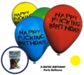Happy Fucking Birthday Balloons