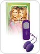 Lyndseys Twin Vibrating Eggs - Purple