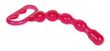 Acrylic Beaded Pleasure Wand - Pink