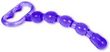 Acrylic Beaded Pleasure Wand - Purple