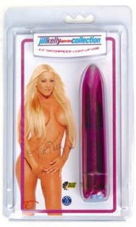 Jill Kelly W/P Light  Up Vibrator - Purple