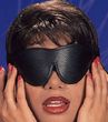 All Leather Black Blindfold