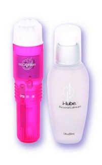 iVibe Mini Massager and iLube - Strawberry