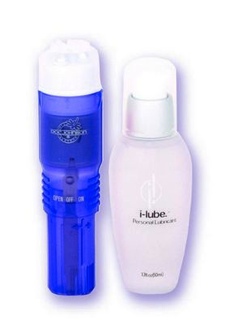 iVibe Mini Massager and iLube - Grape