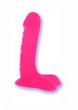 7 inch UR3 Jelly dildo with ballsy base -Red
