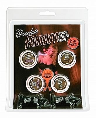Chocolate Fantasy Body Finger Paints