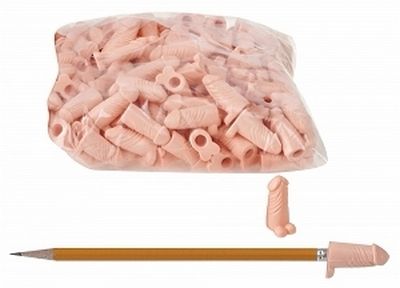 Beige Penis Erasers (Bag of 144)