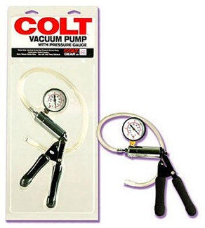 Colt Vacuum Pump with Pressure Gauge
