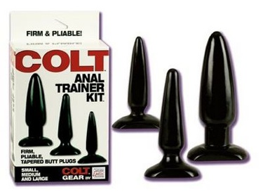 COLT Anal Trainer Butt Plug Kit