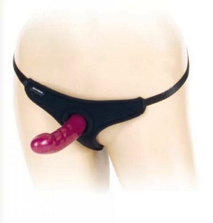 Bikini Harness and Silicone dildo Set