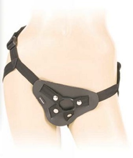Latigo Leather Harness by Sportsheets