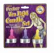 Pecker Tea Light Candle Set
