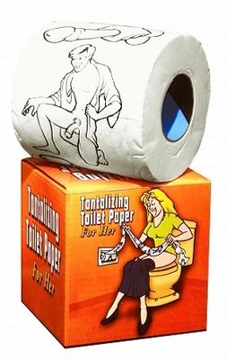 Tantalizing Toilet paper for her