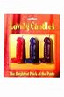 Small Pecker Candles 3 pack