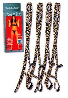 Passion Play Faux Fur Tether Restraints