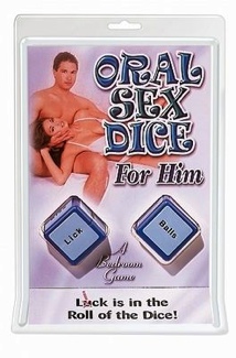 Oral Sex Dice For Him