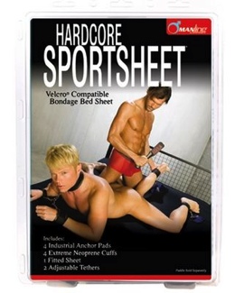 Manline Sportsheet W/Tethers Queen