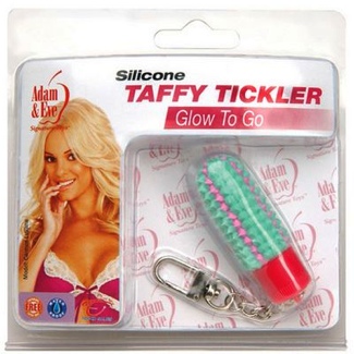 Silicone Taffy Tickler Glow To Go, Waterproof