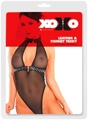 Leather And Fishnet Teddy