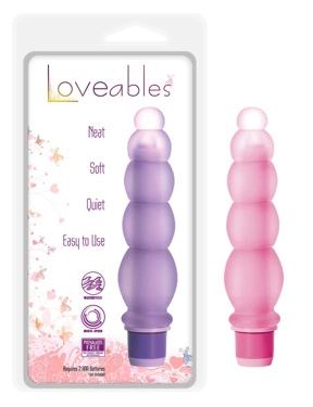 Loveables Knobs Vibrator Purple