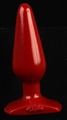 Butt Plug-Red Slim Medium Cd