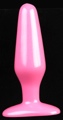 BUTT PLUG-HOT PINK SLIM MEDIUM CD