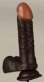 REALISTIC COCK-6 BLACK BX
