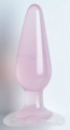 BUTT PLUG-MED PINK JELLY CD