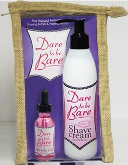 Dare To Bare Oil And Shave Cream Combo
