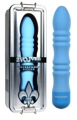Fleur De Lis Desire 6 In Vibrator Blue